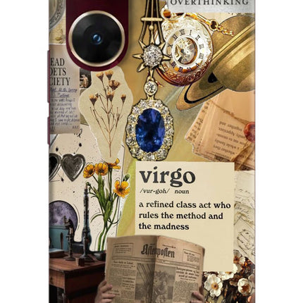 Virgo Zodiac Vivo V29E Hard Case Back Cover by Casekaro