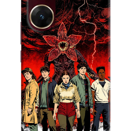 Ordinary Things Characters Vivo V29E Hard Case Back Cover by Casekaro