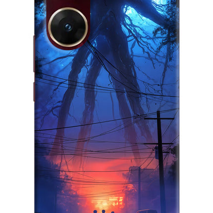 Ordinary Things Shadow Vivo V29E Hard Case Back Cover by Casekaro