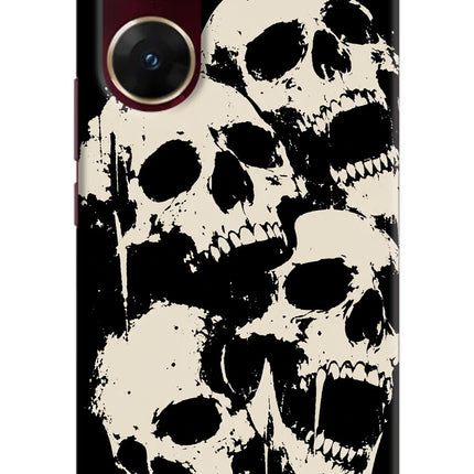 Dead Stack Vivo V29E Hard Case Back Cover by Casekaro