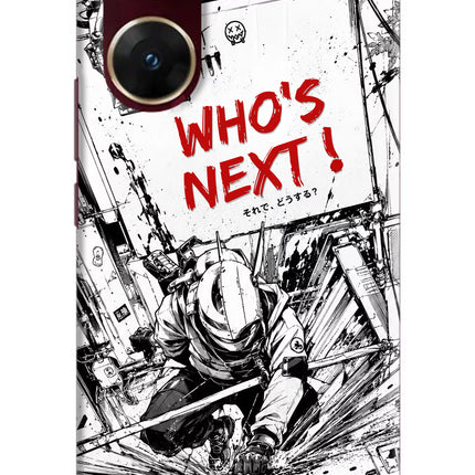 Who's Next Vivo V29E Hard Case Back Cover by Casekaro