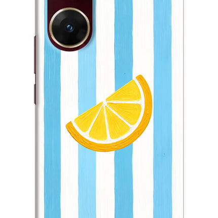 Summer Lemon Vivo V29E Hard Case Back Cover by Casekaro