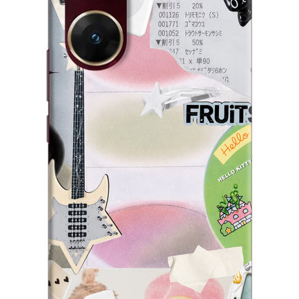 Softcore case Vivo V29E Hard Case Back Cover by Casekaro