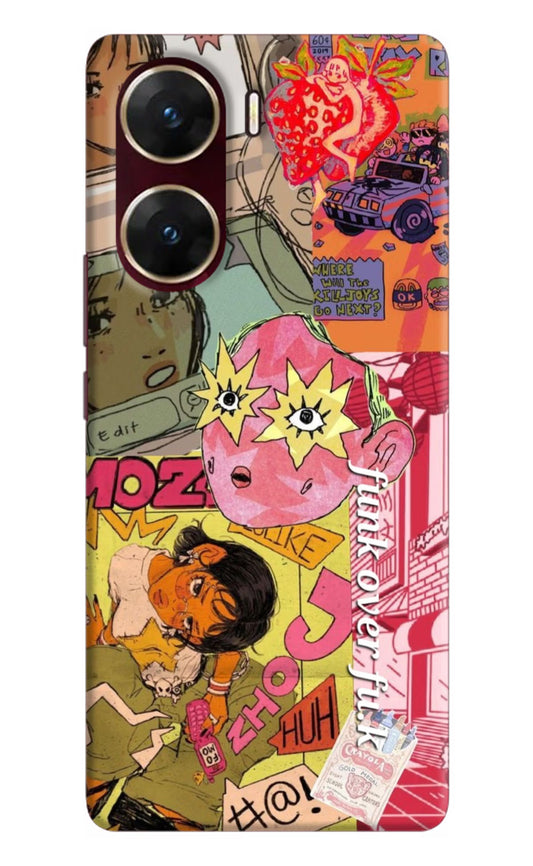 Funkover Vivo V29E Hard Case Back Cover by Casekaro