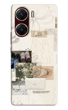 Soft Aesthetic Vivo V29E Hard Case Back Cover by Casekaro