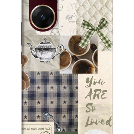 Cookie Vivo V29E Hard Case Back Cover by Casekaro