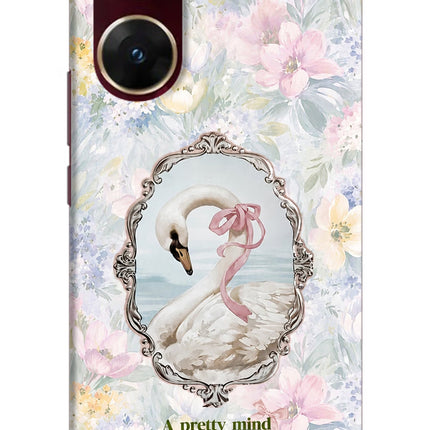 Pretty Mind Pretty Soul Vivo V29E Hard Case Back Cover by Casekaro