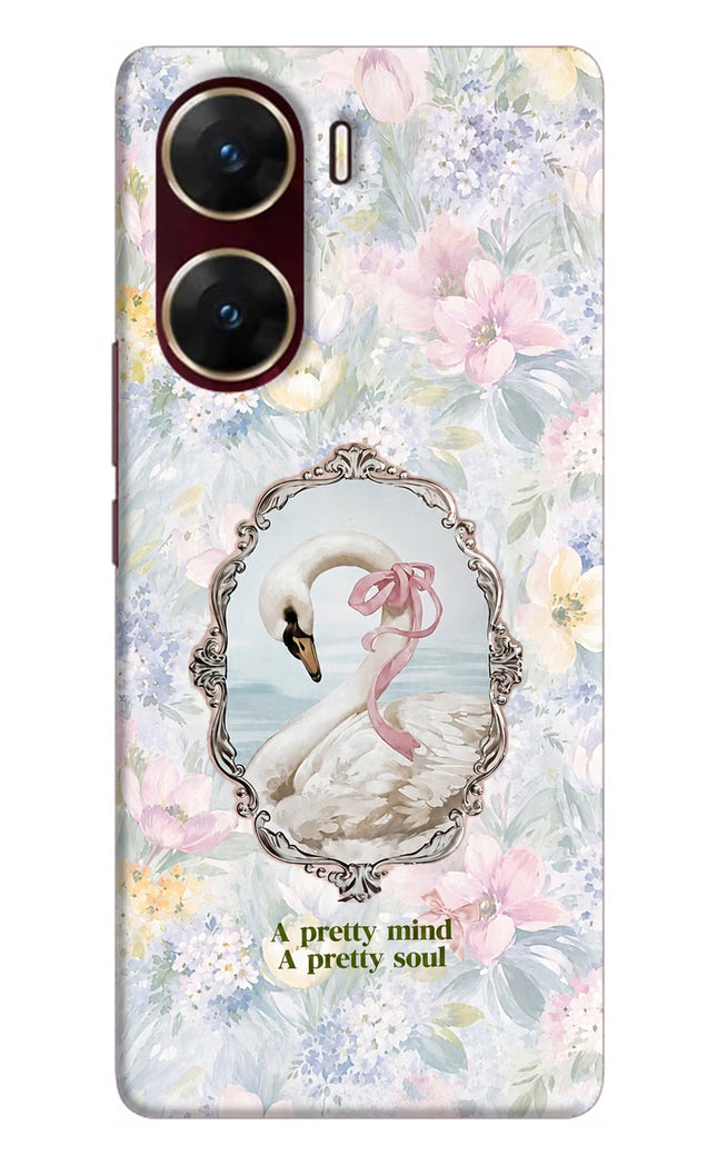 Pretty Mind Pretty Soul Vivo V29E Hard Case Back Cover by Casekaro