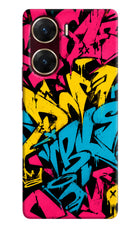 Graffiti Vibe Vivo V29E Hard Case Back Cover by Casekaro