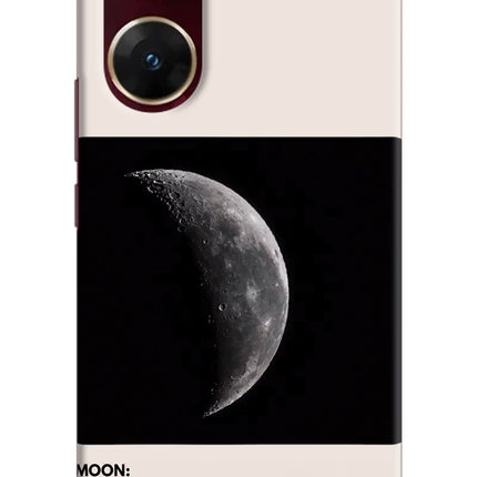 Moon Phase Vivo V29E Hard Case Back Cover by Casekaro