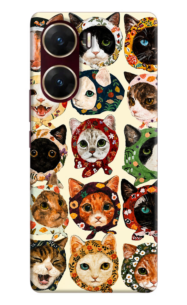 Cool Cat Vivo V29E Hard Case Back Cover by Casekaro