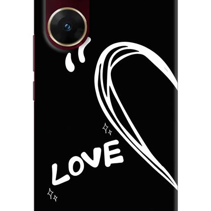 Love Line Vivo V29E Hard Case Back Cover by Casekaro