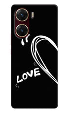 Love Line Vivo V29E Hard Case Back Cover by Casekaro