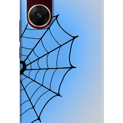 Blue Web Vivo V29E Hard Case Back Cover by Casekaro