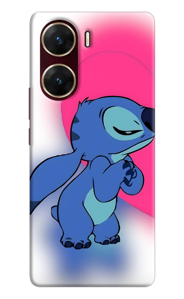 Stitch Hug Vivo V29E Hard Case Back Cover by Casekaro