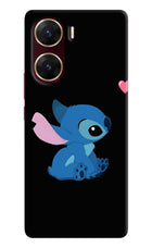 Stitch Crush Vivo V29E Hard Case Back Cover by Casekaro