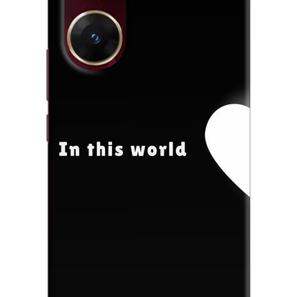 This World Vivo V29E Hard Case Back Cover by Casekaro
