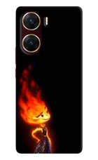 Ember Flame Vivo V29E Hard Case Back Cover by Casekaro