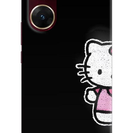 Kitty Charm Vivo V29E Hard Case Back Cover by Casekaro