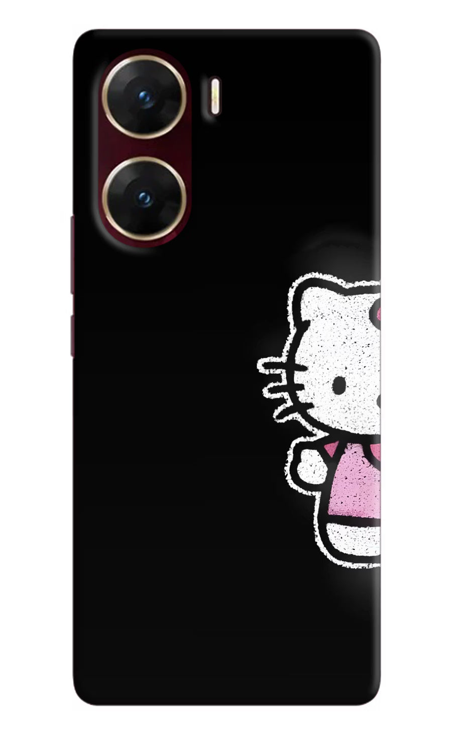 Kitty Charm Vivo V29E Back Cover, Hard case