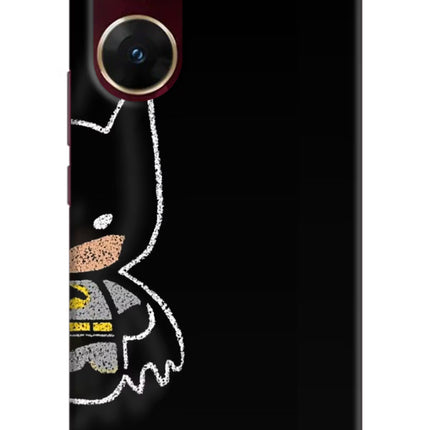 Bat Kitty Vivo V29E Hard Case Back Cover by Casekaro
