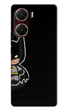 Bat Kitty Vivo V29E Hard Case Back Cover by Casekaro