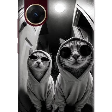 Hood Cats Vivo V29E Hard Case Back Cover by Casekaro
