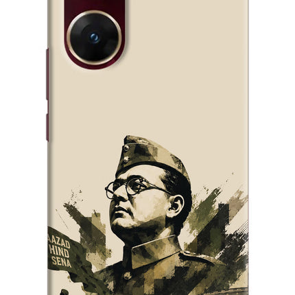Netaji Rising Vivo V29E Hard Case Back Cover by Casekaro
