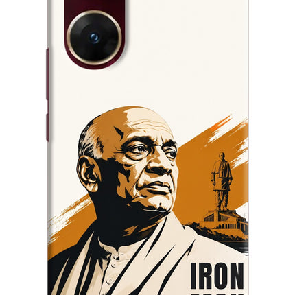 Sardar Patel Iron Will Vivo V29E Hard Case Back Cover by Casekaro