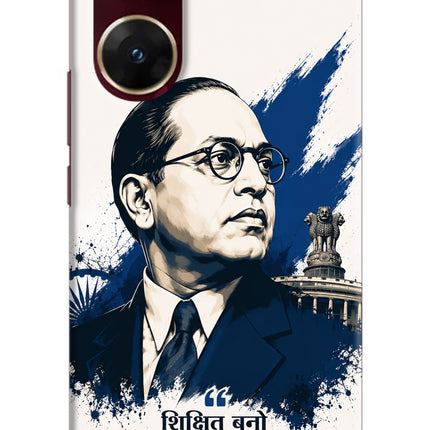 Dr. Ambedkar Visionary Vivo V29E Hard Case Back Cover by Casekaro