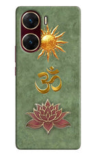 Om & Lotus Vivo V29E Back Cover