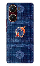 Koi Blue Vivo V29E Back Cover