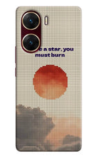 Pixel Sun Vivo V29E Hard Case Back Cover by Casekaro