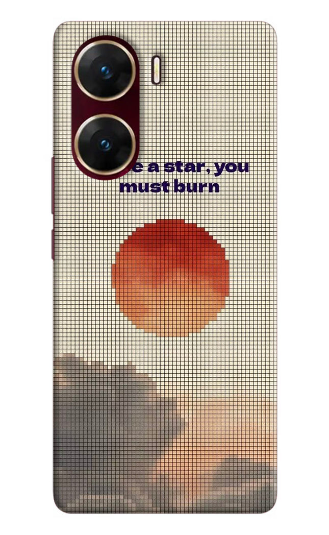 Pixel Sun Vivo V29E Hard Case Back Cover by Casekaro
