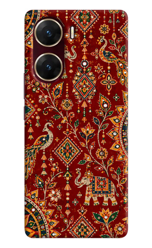 Laal Riwaaz Vivo V29E Hard Case Back Cover by Casekaro
