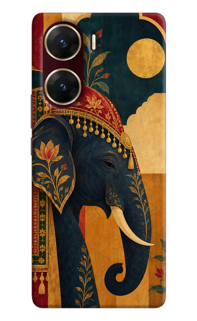 Royal Elephant Vivo V29E Hard Case Back Cover by Casekaro