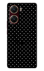 White Dots Vivo V29E Pop Case by Casekaro