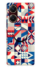 Colorful Pattern Vivo V29E Pop Case by Casekaro