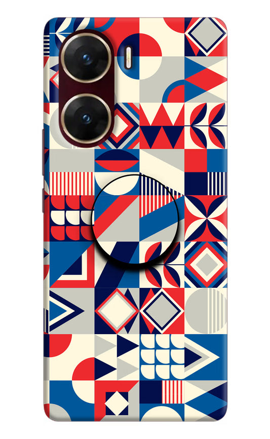 Colorful Pattern Vivo V29E Pop Case by Casekaro