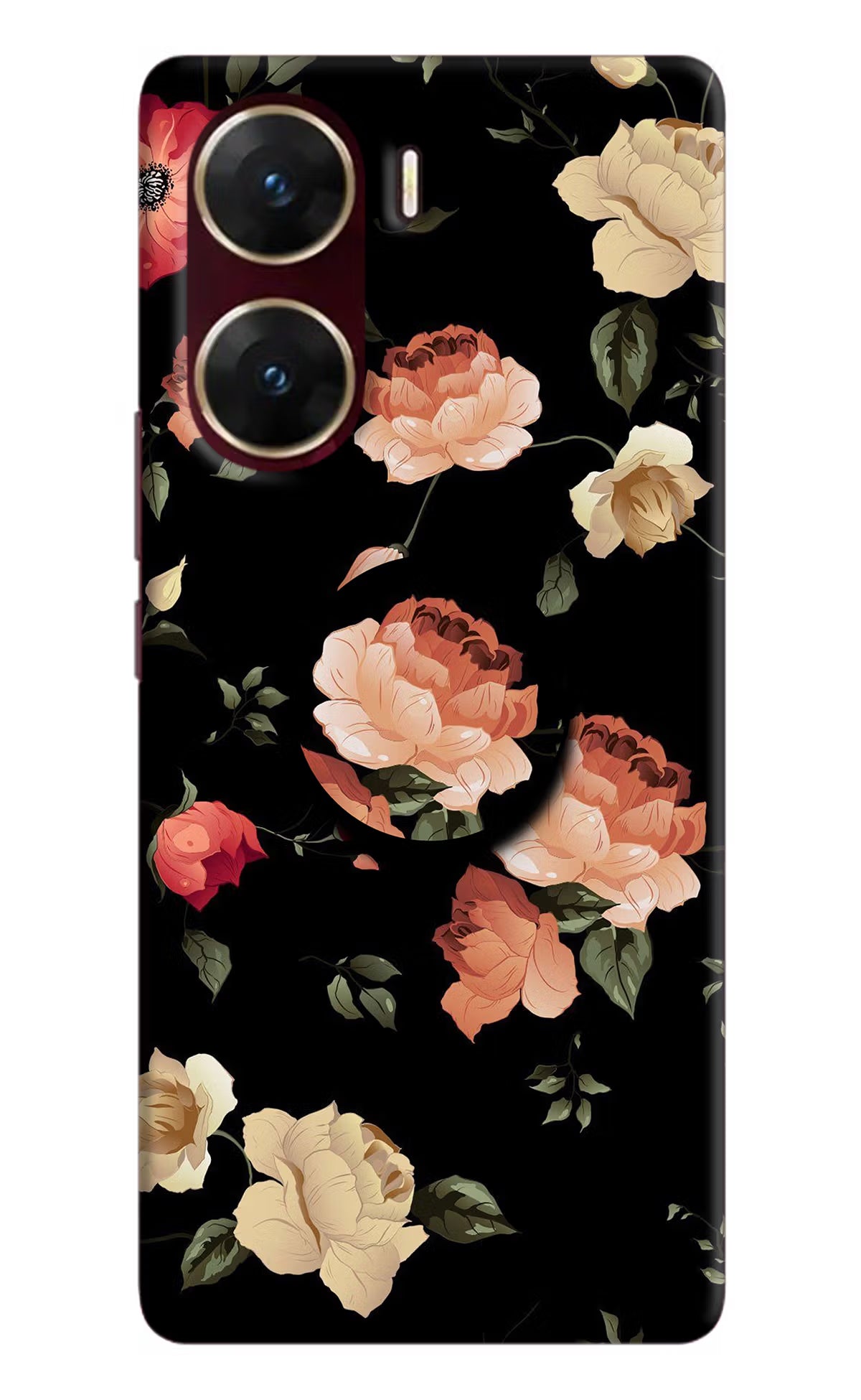 Flowers Vivo V29E Pop Case by Casekaro