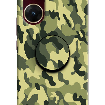 Camouflage Vivo V29E Pop Case by Casekaro