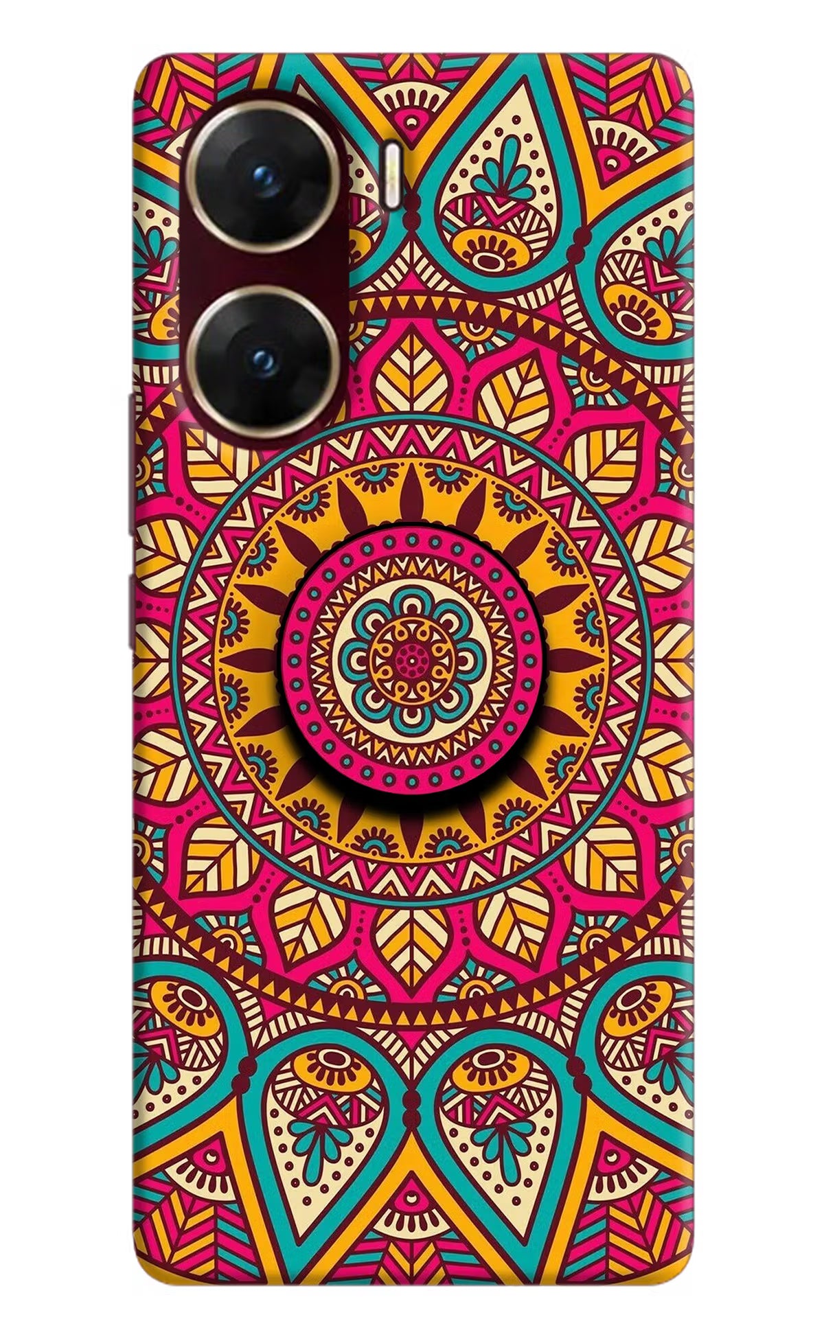 Mandala Vivo V29E Pop Case by Casekaro