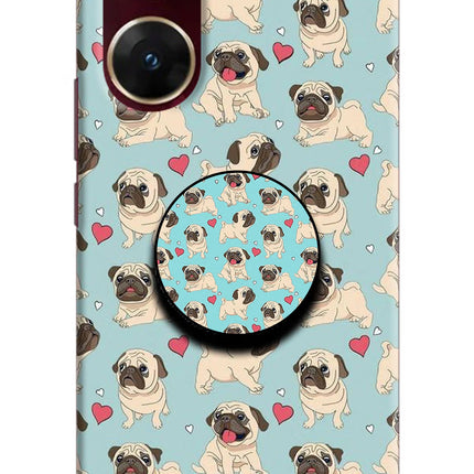 Pug Dog Vivo V29E Pop Case by Casekaro