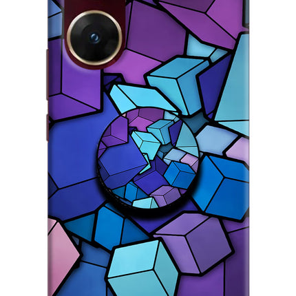 Cubic Abstract Vivo V29E Pop Case by Casekaro