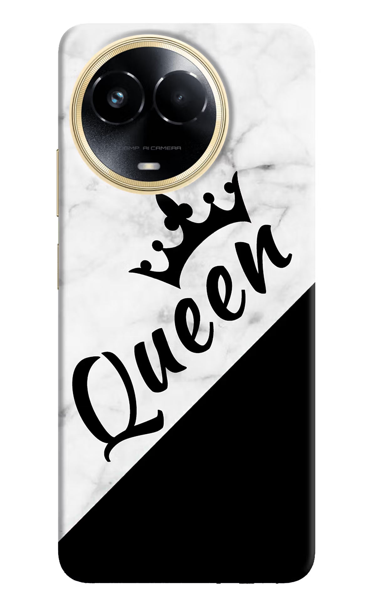 Queen Realme 11 5G/11X 5G/C67 Hard Case Back Cover by Casekaro