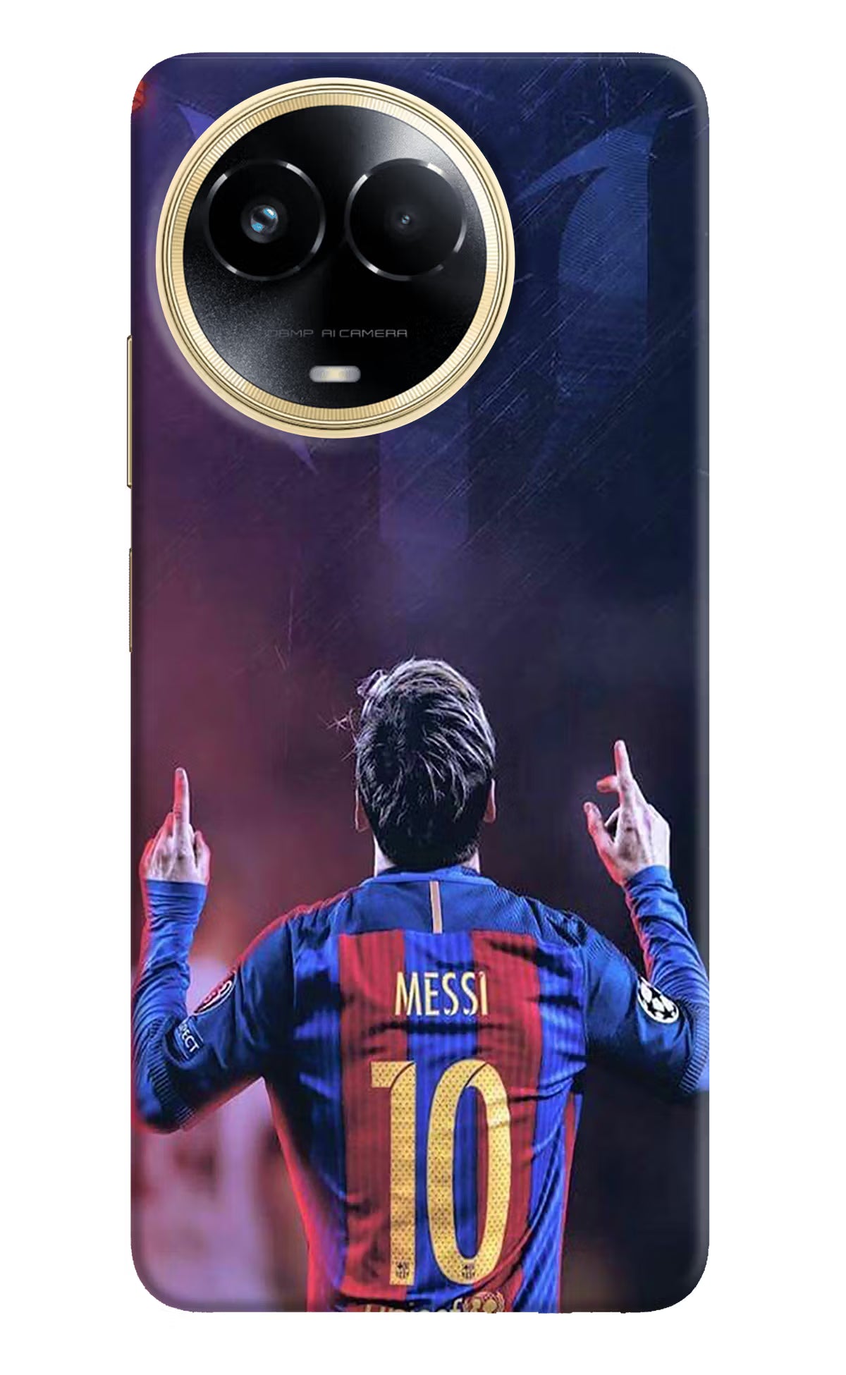 Messi Realme 11 5G/11X 5G/C67 Hard Case Back Cover by Casekaro