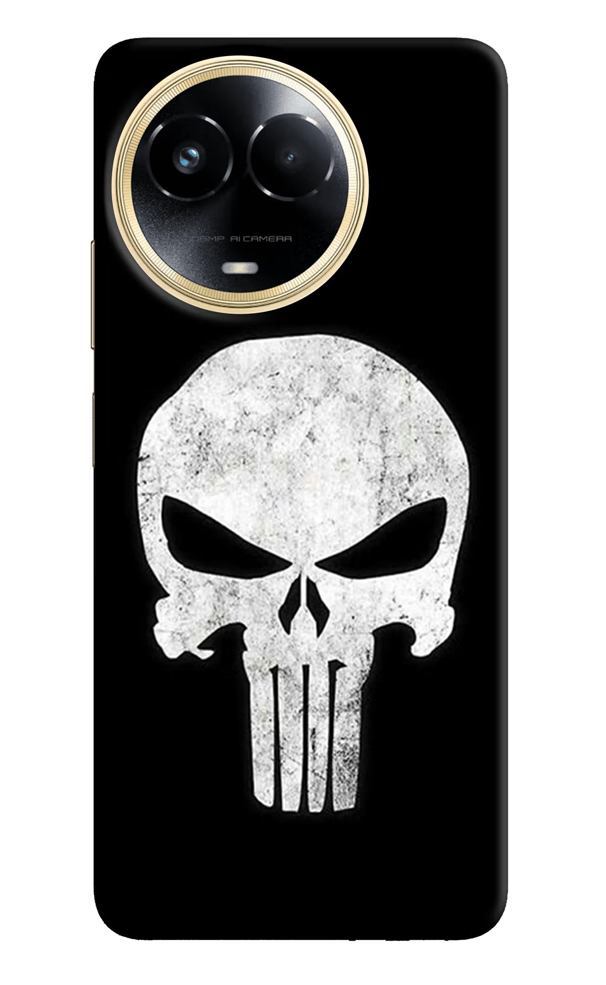 Punisher Skull Realme 11 5G/11X 5G/C67 Hard Case Back Cover by Casekaro