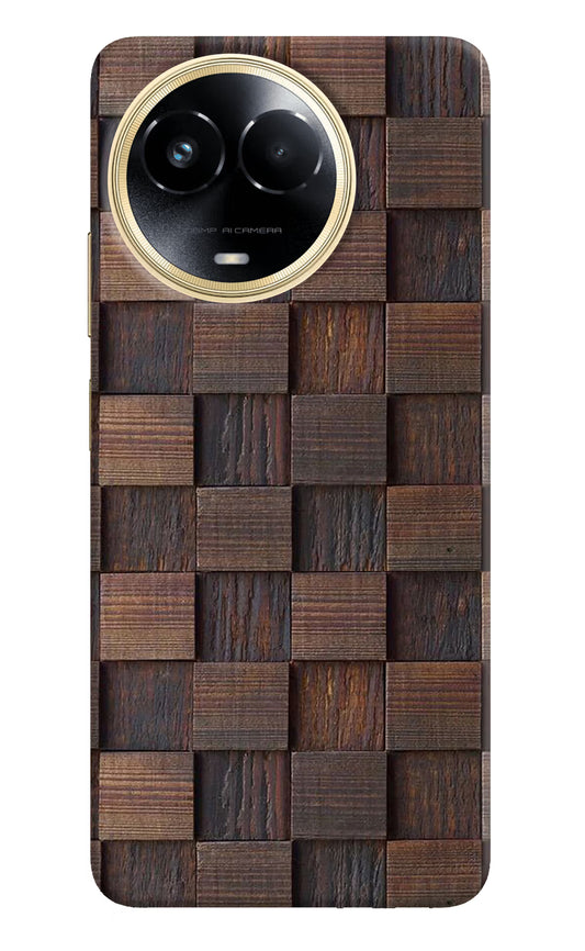 Wooden Cube Design Realme 11 5G/11X 5G/C67 Hard Case Back Cover by Casekaro
