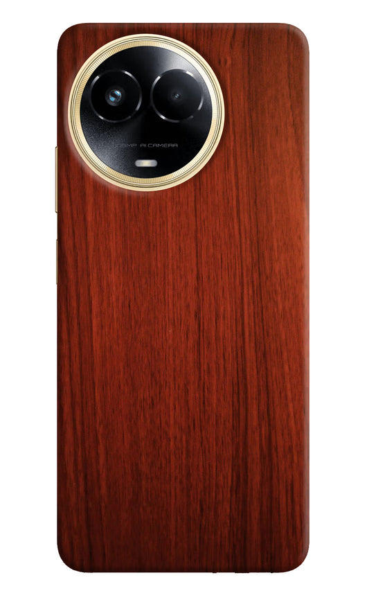 Wooden Plain Pattern Realme 11 5G/11X 5G/C67 Hard Case Back Cover by Casekaro