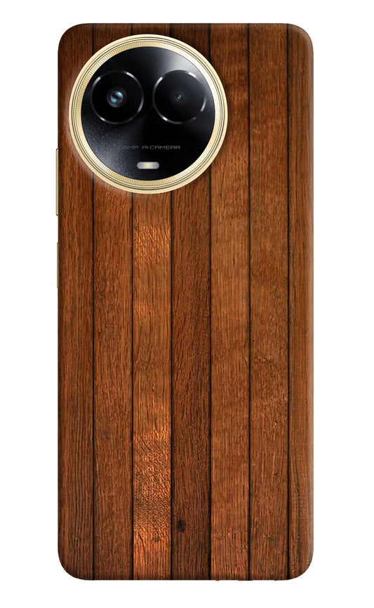 Wooden Artwork Bands Realme 11 5G/11X 5G/C67 Hard Case Back Cover by Casekaro